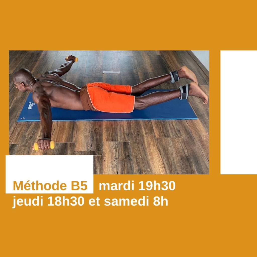 Séance de la méthode B5 avec le coach Loïc